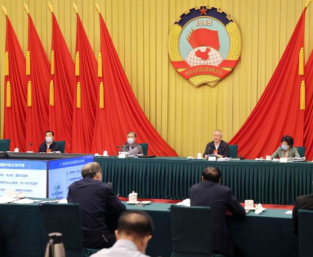 全国政协召开“推动数字经济持续健康发展”专题协商会