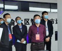 区政协党组书记、主席徐徕水一行莅临渝水数投公司视察指导